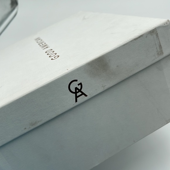 Good American Black Suede Slip on Formal SZ 11 women’s heels NIB made in Spain - Picture 12 of 12